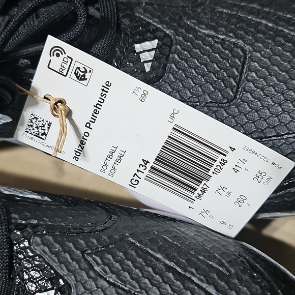 Adidas Adizero PureHustle 3 Women Size 9 US Softball Metal Cleats New - Picture 11 of 11